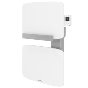 Sèche-serviettes ATLANTIC AMARILIS mât à droite blanc 430W 862581