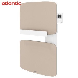 Sèche-serviettes ATLANTIC AMARILIS mât à droite beige 430W 862583