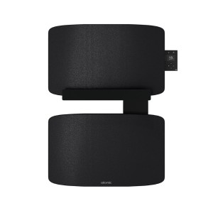 Sèche-serviettes ATLANTIC AMARILIS mât à gauche noir 430W 862585