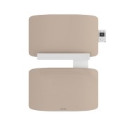 Sèche-serviettes ATLANTIC AMARILIS mât à gauche beige 430W 862586