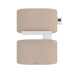 Sèche-serviettes ATLANTIC AMARILIS mât à gauche beige 430W 862586