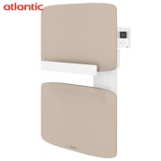 Sèche-serviettes ATLANTIC AMARILIS mât à gauche beige 430W 862586