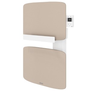 Sèche-serviettes ATLANTIC AMARILIS mât à gauche beige 430W 862586