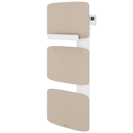 Sèche-serviettes ATLANTIC AMARILIS mât à gauche beige 650W 862580