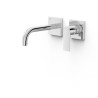 Façade mitigeur lavabo Chrome - TRES 20030021