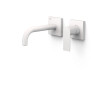 Façade mitigeur lavabo Blanc mat - TRES 20030021BM 