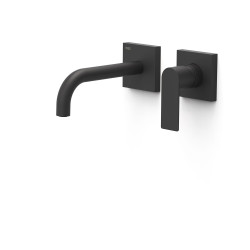 Façade mitigeur lavabo Noir mat - TRES 20030021NM 