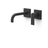 Façade mitigeur lavabo Noir mat - TRES 20030021NM 