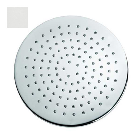 Pomme de tête 205mm jet de pluie autonettoyant blanc mat Elios - BOSSINI I00417045