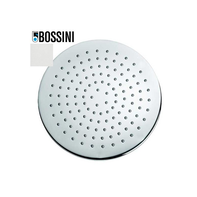 Pomme de tête 205mm jet de pluie autonettoyant blanc mat Elios - BOSSINI I00417045