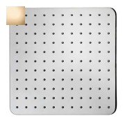 Pomme de tête carrée 280mm jet de pluie autonettoyant or Cosmo - BOSSINI I00598021