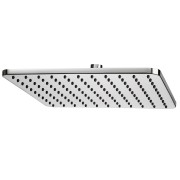 Pomme de tête carrée 280mm jet de pluie autonettoyant chromé Cosmo - BOSSINI I00598030