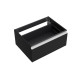Coquette SPIRIT 800 1 tiroir métallique BLACK VELVET 797x270x450 mm - SALGAR 96413