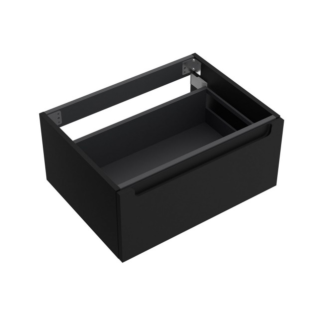 Coquette MONTERREY 800 1 tiroir métallique BLACK VELVET 797x270x450 mm - SALGAR 96435 