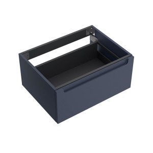 Coquette MONTERREY 800 1 tiroir métallique NIGHT BLUE 797x270x450 mm - SALGAR 96438 