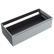 Coquette MONTERREY 1200 1 tiroir métallique Blue Fog 1197x270x450 mm - SALGAR 96451 