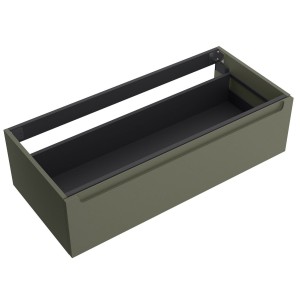 Coquette MONTERREY 1200 1 tiroir métallique GREEN FOREST 1197x270x450 mm - SALGAR 96454 