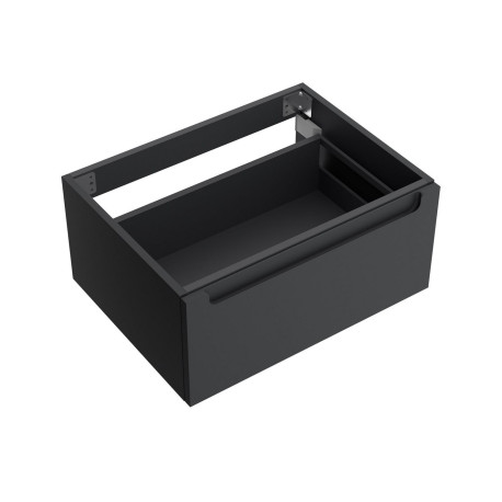 Coquette MONTERREY 600 1 tiroir métallique BLACK VELVET 598x270x450 mm - SALGAR 96428 