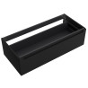 Coquette MONTERREY 1200 1 tiroir métallique BLACK VELVET 1197x270x450 mm - SALGAR 96449 