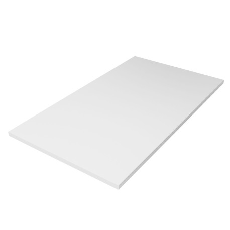 Plan de toilette sans usinage WHITE COTTON 900 x 16 x 460 mm - SALGAR 97402 