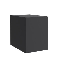 Coquette ALLIANCE 300 réversible 1 porte avec système push anthracite mat - SALGAR 103160 