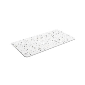 Plan de toilette UNIIQ 900 sans usinage TERRAZO NATURA 910 x 12 x 460 mm - SALGAR 103174 