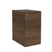 Coquette MONTERREY 300 1 porte droite et fermeture amortie NOYER MAYA - SALGAR 102907 