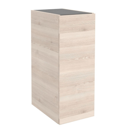 Coqueta ALLIANCE 300 réversible 1 porte avec système push CHÊNE NATUREL - SALGAR 103150 