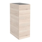 Coqueta ALLIANCE 300 réversible 1 porte avec système push CHÊNE NATUREL - SALGAR 103150 