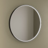 Miroir MITO CURVE 800 circulaire con luminaire led (7 W - 4000ºK) IP44 Ø 800 mm - SALGAR 103359 