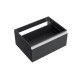 Coquette SPIRIT 800 1 tiroir métallique anthracite mat - SALGAR 103435