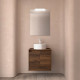 Ensemble Salle De Bains Noja 70 2 Portes Noyer Maya - SALGAR 105551
