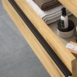 Poignée Attila 700 Noir Mat - SALGAR 110494 