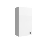 Module De Salle De Bain Marville 39X72 1 Porte White Satin - SALGAR 112587 