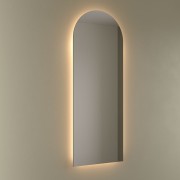 Miroir Emile 500 Horizontal Vertical Avec Éclairage Led (22 W - 3000ºk) Ip44 500 X 1300 Mm - SALGAR 113753 