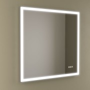 Miroir Memphis 800 Horizontal Avec Éclairage Led Avec Capteur (19+18-22 W - Biled ºk) Ip44 800 X 800 Mm - SALGAR 113761 
