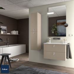Meuble de salle de bain UNIIQ 800 2 tiroirs MACCHIATO 797x540x450 mm - SALGAR 96626 