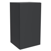 Coquette ALLIANCE 300 réversible 1 porte fond réduit BLACK VELVET 300x540x250mm - SALGAR 97004 