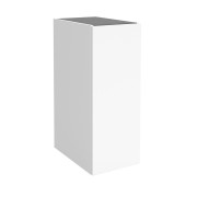 Coqueta ALLIANCE 300 réversible 1 porte avec système push WHITE COTTON - SALGAR 103148 