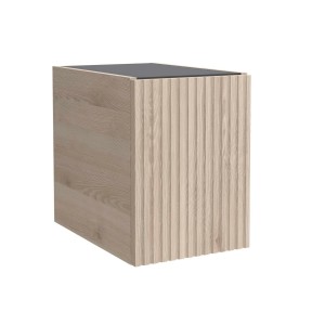 Coquette Biba 300 1 Porte Avec Frein Chêne Naturel 300 X 405 X 450 Mm - SALGAR 113812 