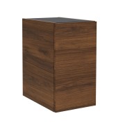 Coquette ALLIANCE 300 réversible 1 porte avec système push NOYER MAYA - SALGAR 102830 