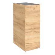 Coqueta ALLIANCE 300 réversible 1 porte avec système push CHÊNE AFRICAIN - SALGAR 103152 