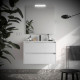 Ensemble Salle De Bains Noja 80 2 Tiroirs White Gloss - SALGAR 106124