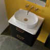 Lavabo À Poser Venice Blanc Mat 480 X 325 X 110 Mm - SALGAR 114534 