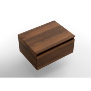 Ensemble Salle De Bains Coquette Domus 80 1 Tiroir Noyer Maya - SALGAR 113913 