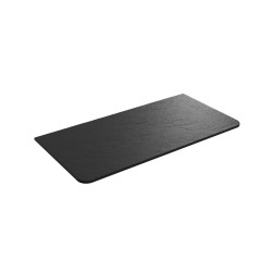 Plan de toilette UNIIQ 800 sans usinage ARDOISE NOIRE 810 x 20 x 460 mm - SALGAR 96662 