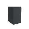 Coquette MAM 300 1 porte droite anthracite mat 300x540x404 mm - SALGAR 96740 