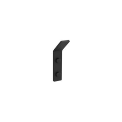 Patère SQUARE NOIR MAT 20 x 32 x 92 mm - SALGAR 103341 