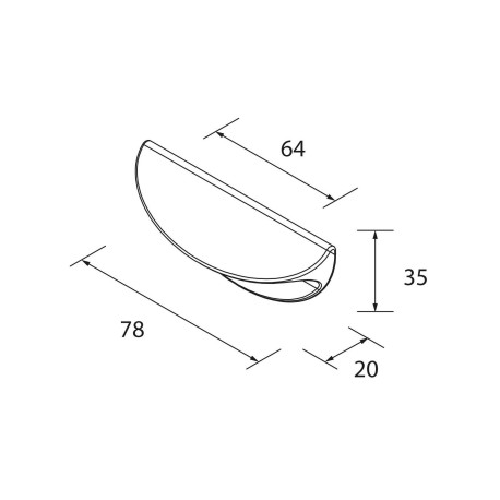 Poignée Emoji Mokka - SALGAR 113764 