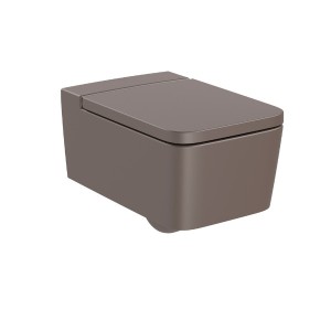 Cuvette de toilette suspendue Inspira café - ROCA A346537660